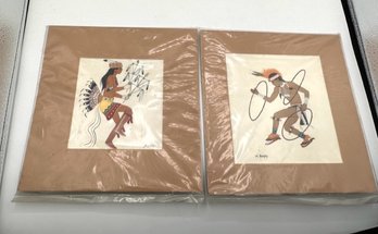 A Pair Of American Indian Prints