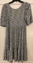 Adrianna Papell Tweed Dress See Back Size S