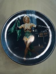Marilyn Monroe Limited Edition Plate As Cherie In 'bus Stop' By Chris Notarile