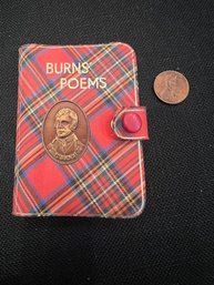 Midget Classic Robert Burns Poems  Published By Burgess And Bowes London