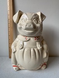 Vintage A B Piggy Cookie Jar