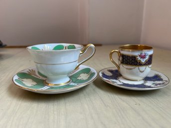Pair Of Tea Cups Royal Albert, Royal Dalton