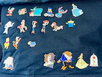20 Assorted Disney Pin Backs