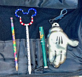 Disney Pen, Pencils And Mickey Hand  Key Chain