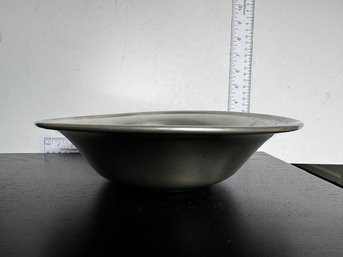 Bowl By Woodbury Pewterers American Made Pewter Guild