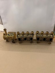 Brass Menorah Train
