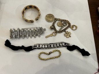 A Group Of Varied Bracelets
