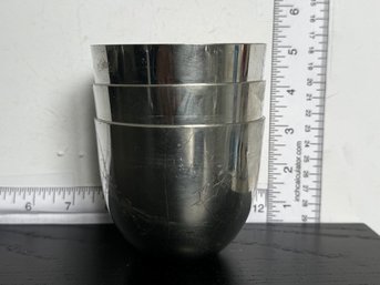 Group Of 3 Jefferson Cups By Steiff Pewter