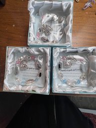 3 New In Box Grandaughter Bracelets