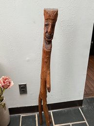Carved Wood Ent Figure Approx 35' Tall