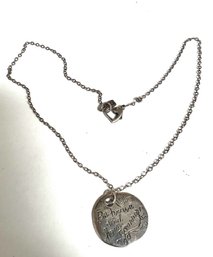 Valiant Necklace By Jes MaHarry Be Brave And Have Courage ~ Heal, Sterling Silver