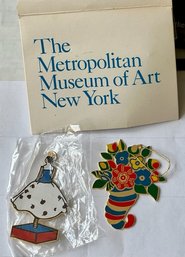 Metropolitan Museum Of Art Enamel Ornaments