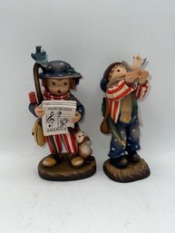 A Pair Of USA ANRI Figurines By Ferrandiz