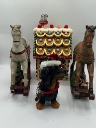 Fab Rocking Horses And Gingerbread House!