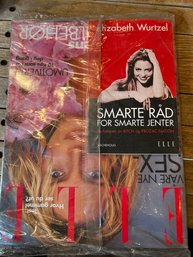 Unopened ELLe Magazine With Elizabeth's Book Included