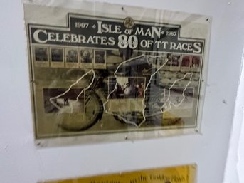 The Isle Of Man Celebrates 80  Years Of TT Races Poster