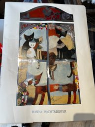 Rosina Wachmeister Foil Print Cats