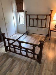 Antique Brass Bed Frame Full Size, May Be Adjusted For Size