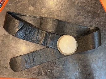Epic Leather And Stone Belt!