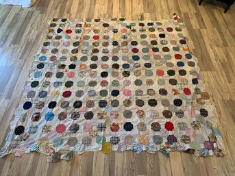 Amazing Antique Quilt #98  80 X 83'