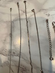 Multiple Silver Chain Extenders