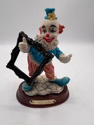 1970's Clown Figurine Approx 5' Tall The Micena Collection