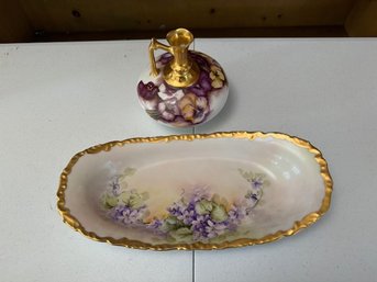 A Group Of 2 Limoges Porcelains