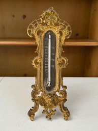 A Bradley And Hubbard Art Nouveau Thermometer