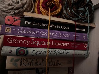 A Group Of Crochet Books 6