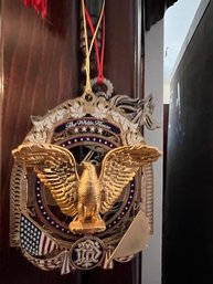 37th Annual 2007 White House Eagle Christmas Ornament