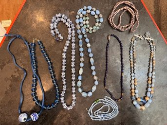 Vintage Necklaces  Beads, Stones, Asian, Austrian Etc