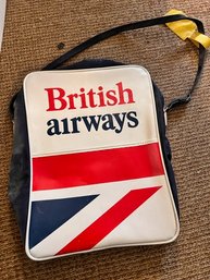 Early 1970's British Airways Travel Bag GREAT CONDITION!!