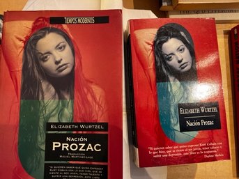 Spanish Language Edition Prozac Nation 2 Copies With Letter From Editor On Translation
