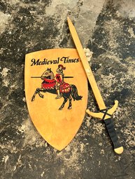 Medieval Times Shield And Sword