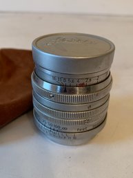 Leica Lens Ernst Leitz Wetzlar Summarit F5cm 1.5.