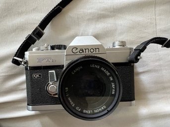 Canon FTb 35 Mm Camera