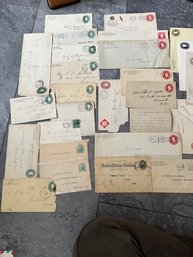 Large Grouo Of Prestamped Early Envelopes