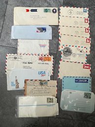 Mixed Group Including First Day Issue Air Mail