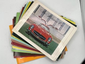 A Group Of 14  Of The Milestone Car Magazines 1970's