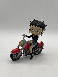 Betty Boop On A Motorcycle