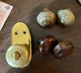 Multi Sets Of Antique Doorknobs