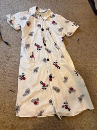 Retro Dress With Black Big Buttons