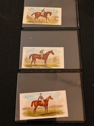 3 Trotter The World's Racers Cigarette Cards
