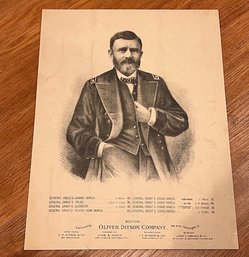 General Grant's Grand E March Music 1890