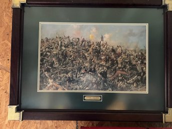 Framed Custer's Last Stand 1852 - 1919 Edgar Samuel Paxson