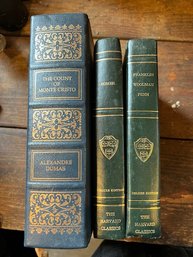 Count Of Monte Cristo Easton Press And Harvard Classics, Franklin And Homer