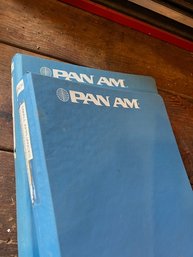 A Pair Of  Retro Pan Am Binders