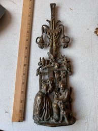 Bronze Hanging Statuary Of  A Couple