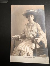 Rotograph ~ Photo Postcard Of Miss Alice Roosevelt