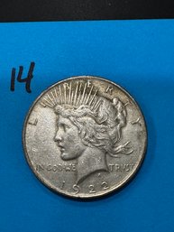 1922 Peace Dollar # 14